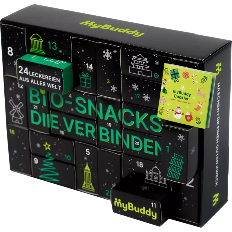 myBuddy Adventskalender 2024 Lekkernijen van over de hele wereld, 1 stuk