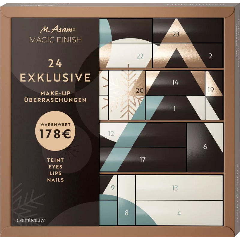 M. Asam Adventskalender 2024 Magic Finish Exclusieve Make-Up Verrassingen, 1 stuk