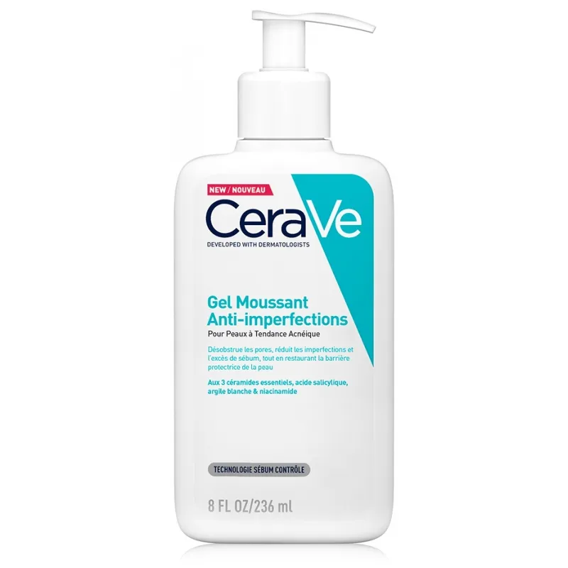 CeraVe Gel Moussant Anti-Imperfections 236 ml