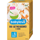 babylove Granenpap biologische 3-granen vanaf 6 maanden, 400 g