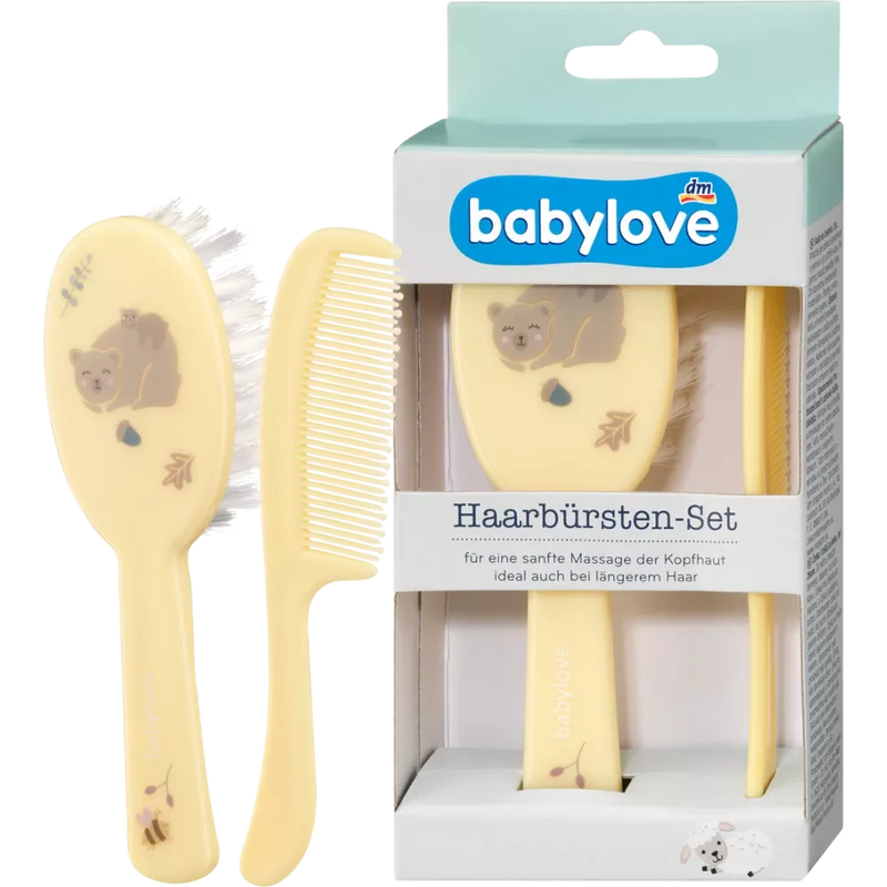 babylove Borstelset beer, 2 stuks