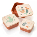 Boîtes à goûter Babylove roses, 3 pièces, 1 pièce