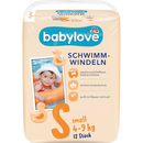 babylove Zwemluiers maat S (4-9 kg), 12 stuks.