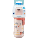 babylove Drinkfles voor kinderen roze boerderij, 330 ml, 1 st