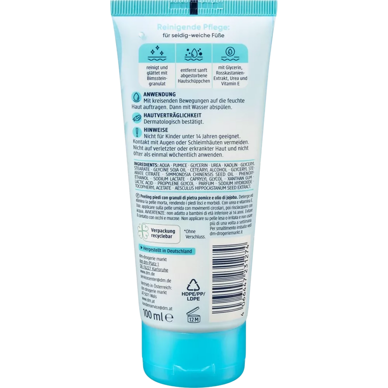 Balea Voetenscrub, 100 ml