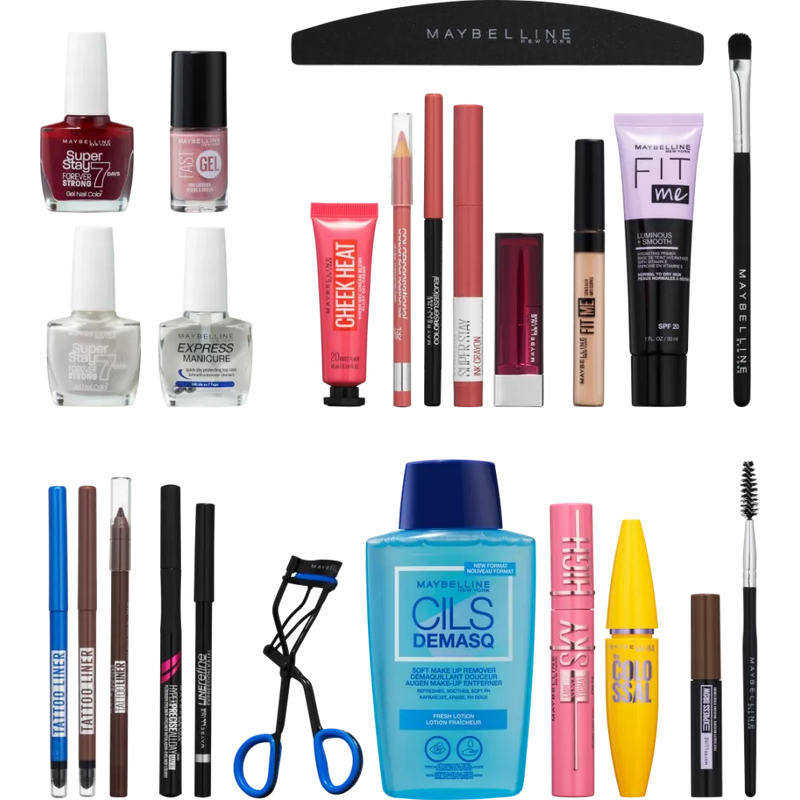 Maybelline New York Adventskalender 2024 Prettige Feestdagen, 1 stuk