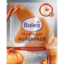 Balea Hydrogel oogkompressen Pumpkin Spice Latte, 2 stuks.