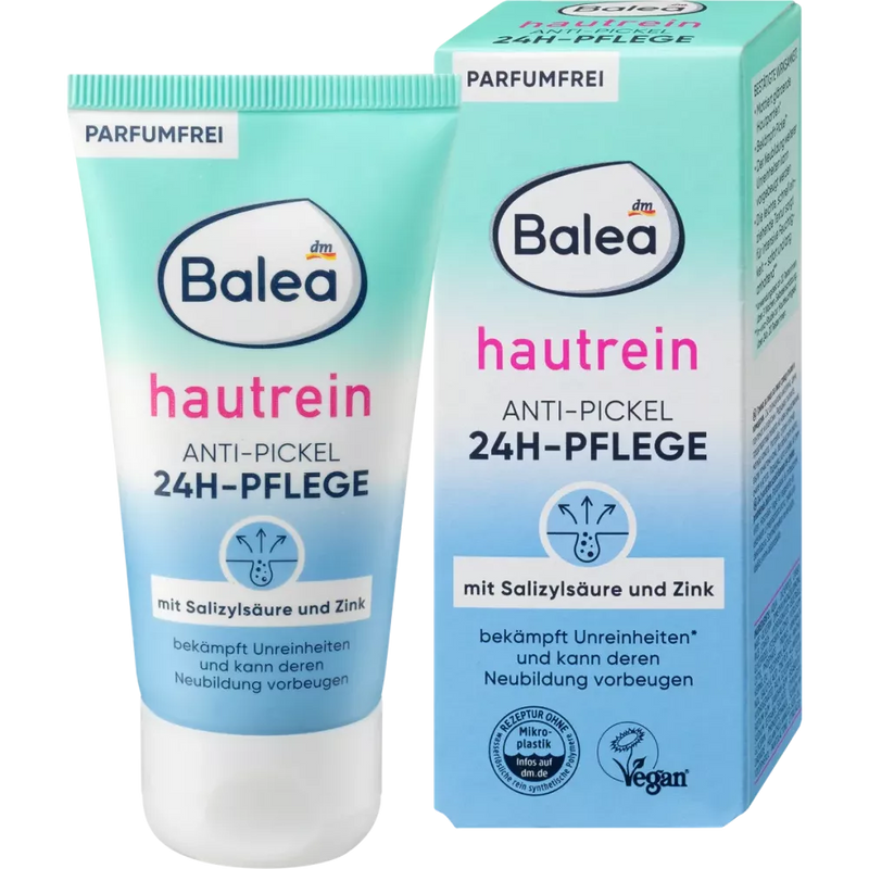 Balea Anti-puistjes 24h huidverzorging, 50 ml