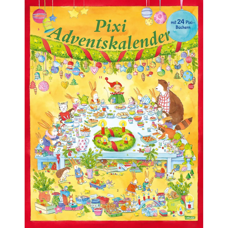 Carlsen Adventskalender 2025 Pixi Leporello, 1 stuk