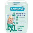 Couches de bain Babylove XL, 12 pièces