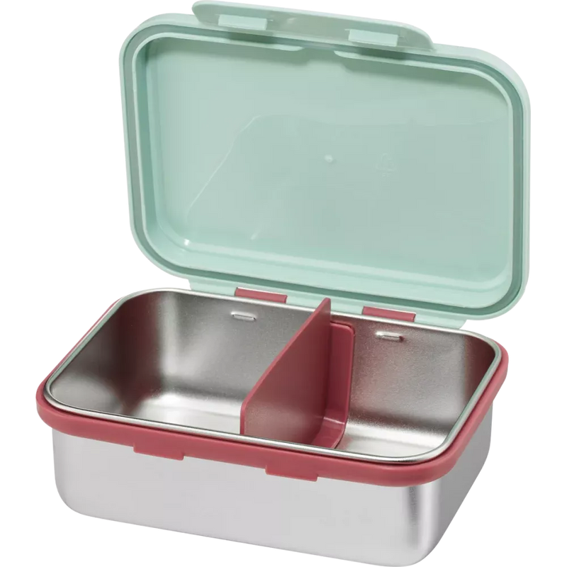 babylove Roestvrij stalen lunchbox mint/bruin, 1 st