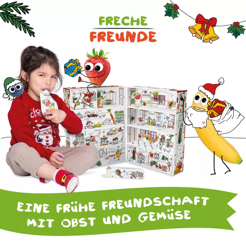 Freche Freunde Adventskalender speelhuis 2024, 1 stuk