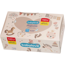 babylove Babydoekjes droog 3-laags, 150 stuks