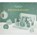 Jean&Len Adventskalender 2024 met verzorgingsproducten, sieraden en planner voor 2025, 1 stuk