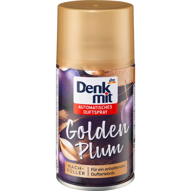 Denkmit Navulverpakking luchtverfrisser Automatic Spray Golden Plum, 250 ml