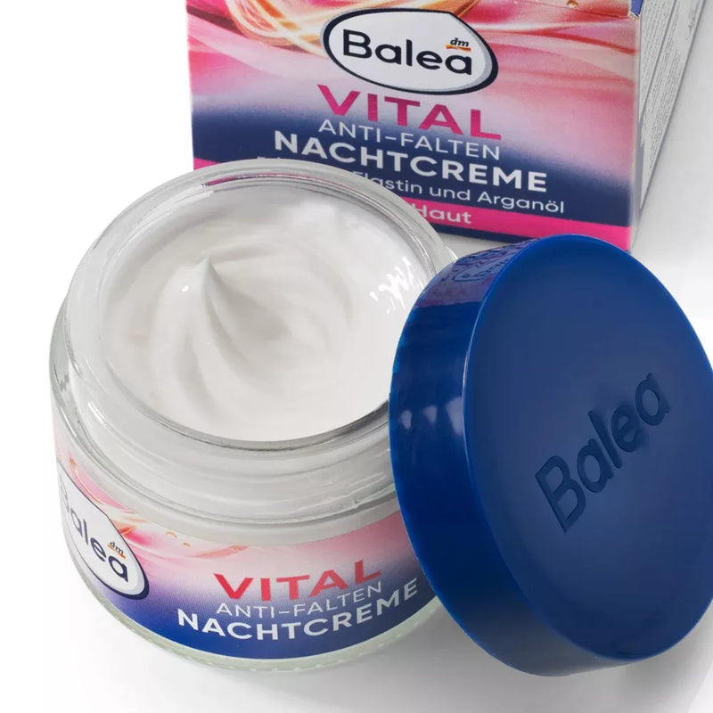 Balea Anti-rimpel nachtcrème Vital, 50 ml