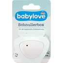 Boîte à tétines Babylove gris clair, 1 pièce