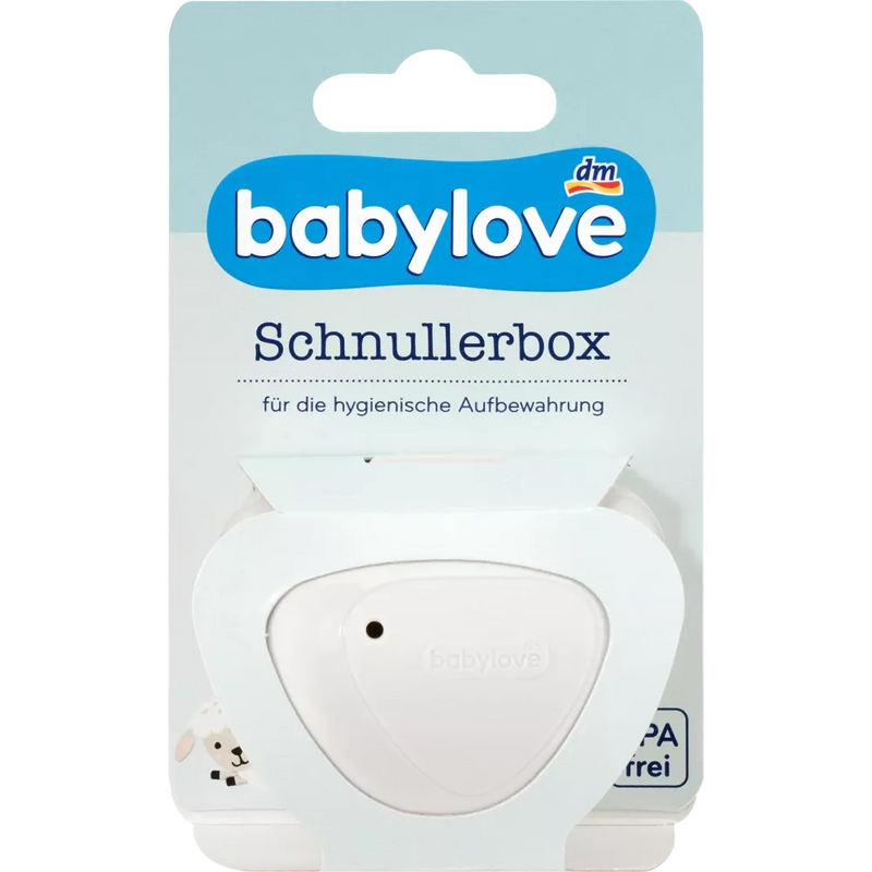 babylove Speendoos lichtgrijs, 1 st