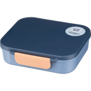 Boîte à lunch Babylove avec compartiments bleu, 1 pièce