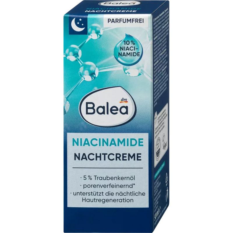 Balea Nachtcrème Niacinamide, 50 ml