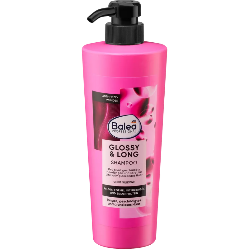 Balea Professional Shampoo Glossy & Long, 600 ml