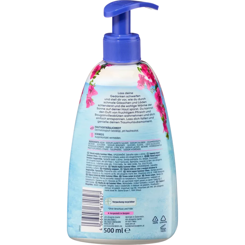 Balea Crèmezeep Summer Vibes, 500 ml