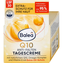 Balea Crème Visage Q10 Crème de Jour Protectrice Anti-Rides SPF30, 50 ml