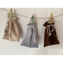 Dekorieren & Einrichten Adventskalenderclips, bomen met glitternummers, groen/naturel, 1 st