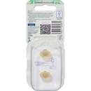 Sucette en latex babylove, symétrique, eucalyptus/menthe, taille 2, 5-18 mois, 2 pièces.