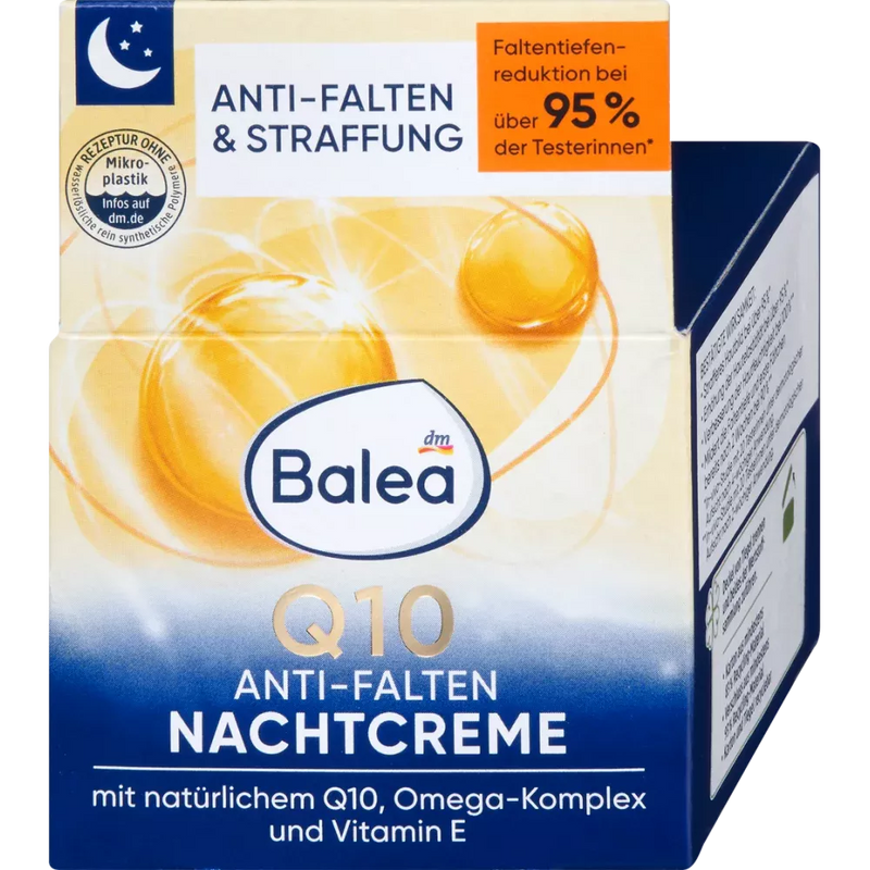 Balea Anti-rimpel nachtcrème Q10, 50 ml