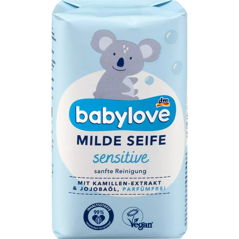 babylove Milde gevoelige zeep, 100 g