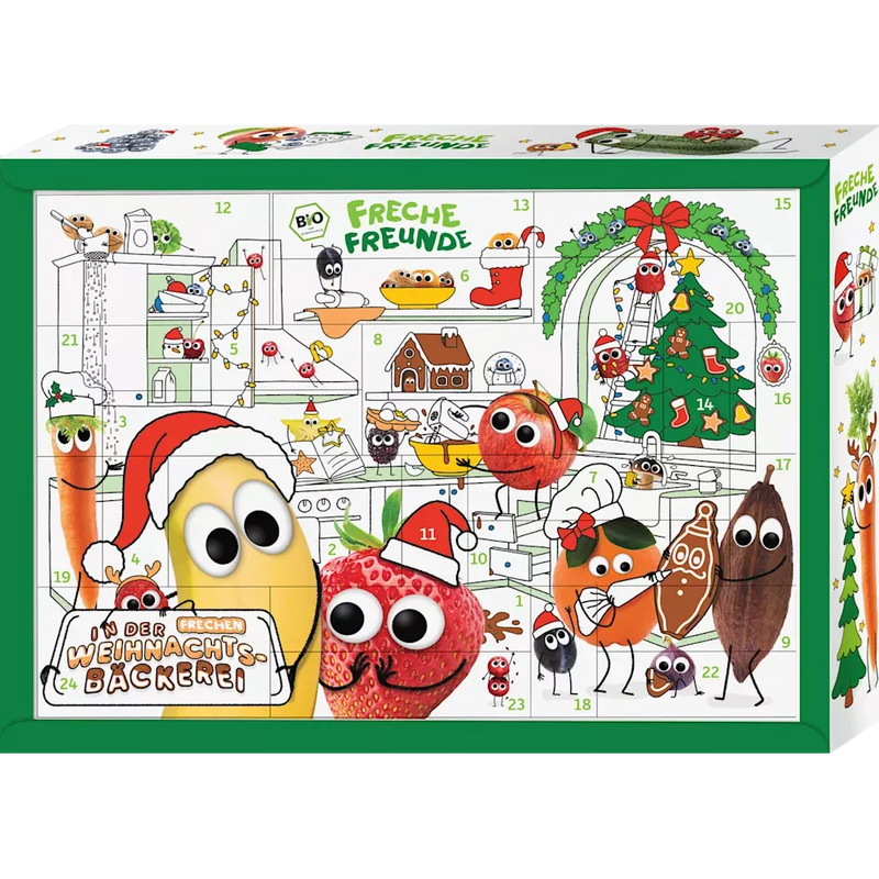 Freche Freunde Adventskalender 2025 Kerstmis Bakkerij, 1 stuk