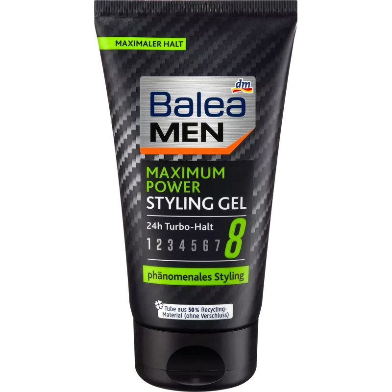 Balea MEN Haargel Maximum Power, 150 ml