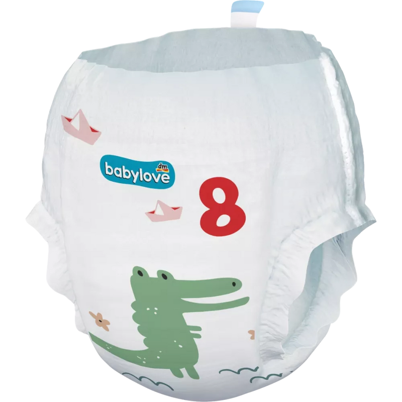 babylove Babybroek Premium maat 8, XXL, 19+ kg, 16 stuks.