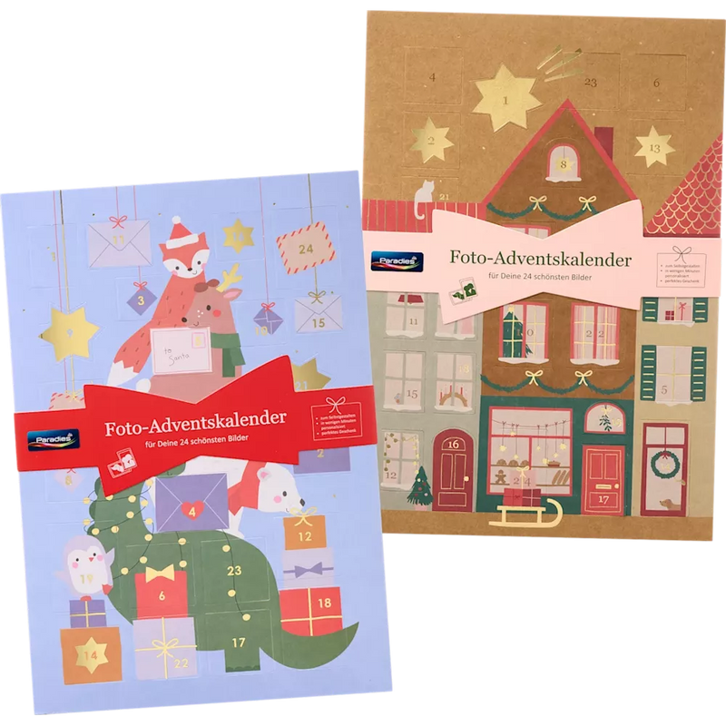 Paradies Adventskalender 2025 Foto 20x30, 1 stuk