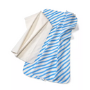 Lingettes Babylove Molton, rayées/unies, lot de 2