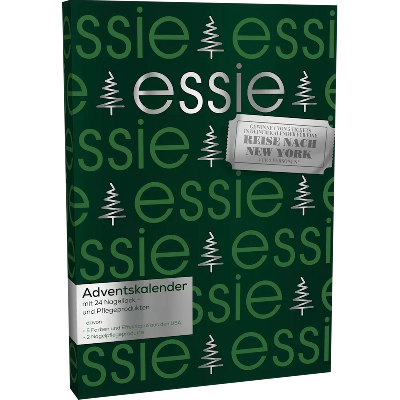 essie Adventskalender 2025 met 24 nagellak & verzorgingsproducten, 1 stuk