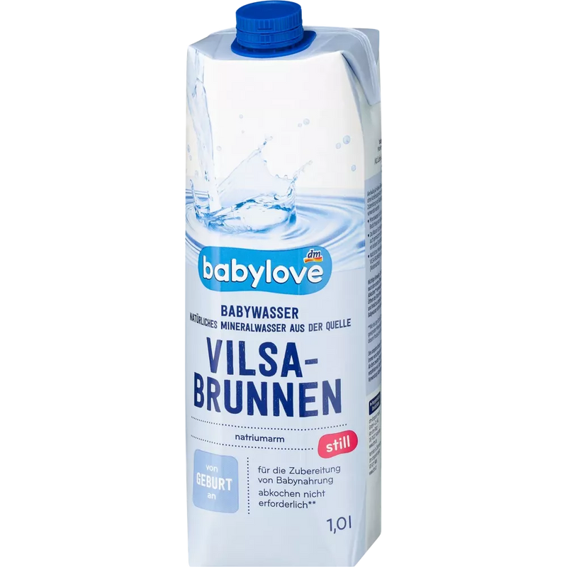 babylove Babywater Tetra Pak, 1 liter