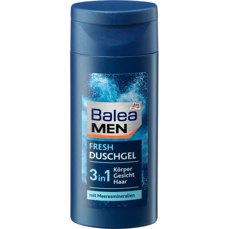 Balea MEN Fresh douchegel reisformaat, 50 ml