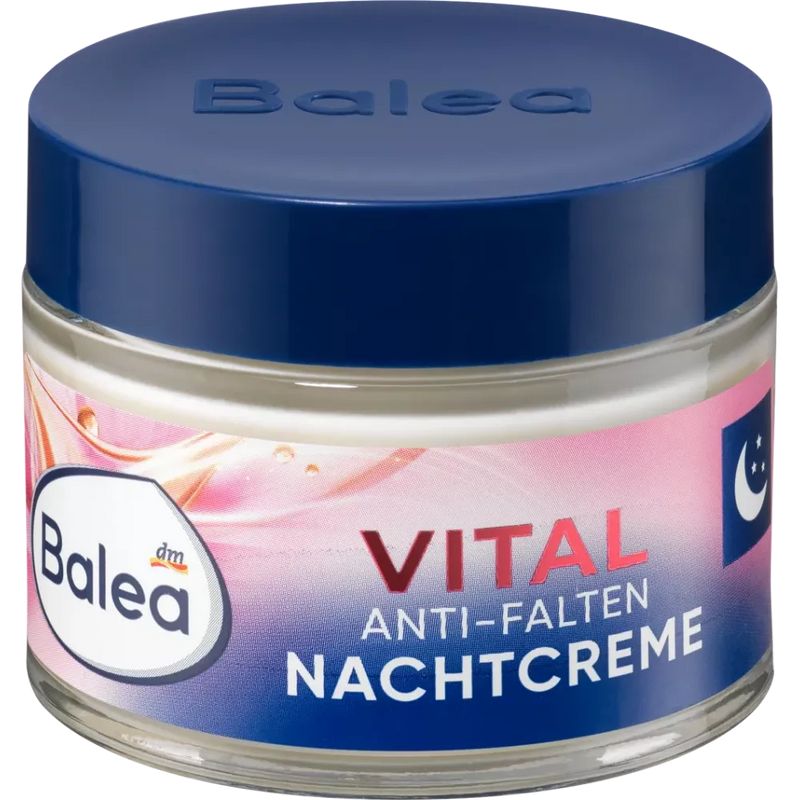 Balea Anti-rimpel nachtcrème Vital, 50 ml