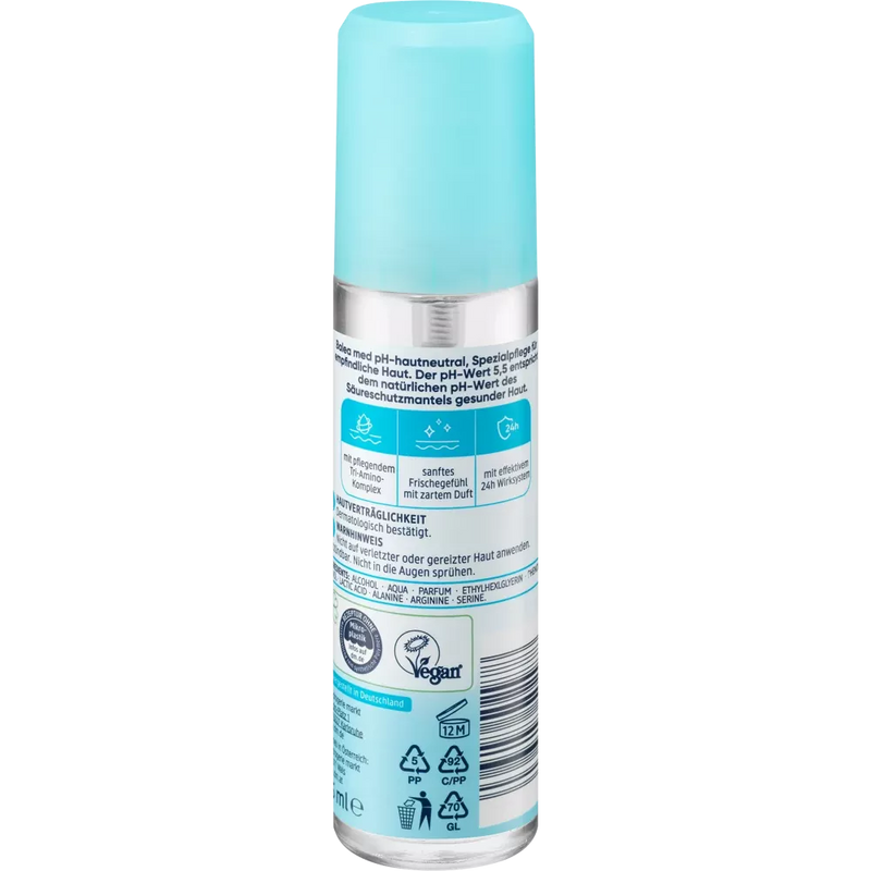 Balea med Huidneutrale deodorantverstuiver, 75 ml