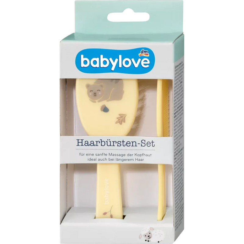 babylove Borstelset beer, 2 stuks