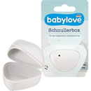 Boîte à tétines Babylove gris clair, 1 pièce