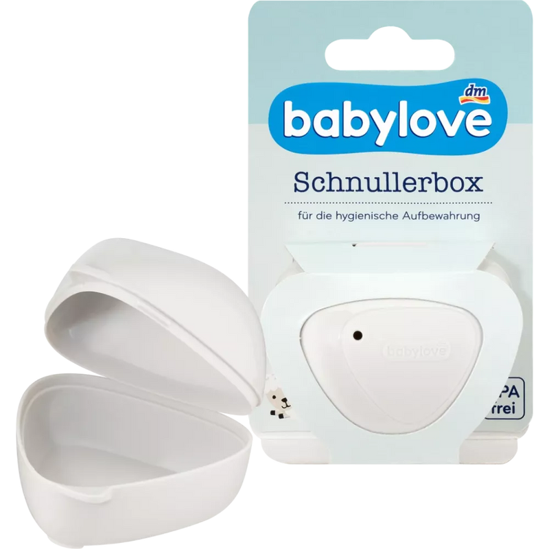 babylove Speendoos lichtgrijs, 1 st