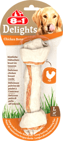 Snack 8 en 1 pour chiens, Délices, os à mâcher, L, 85 pièces