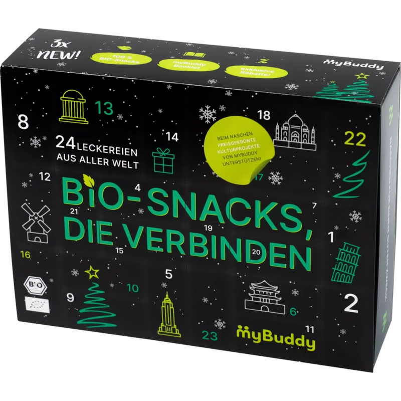 myBuddy Adventskalender 2024 Lekkernijen van over de hele wereld, 1 stuk