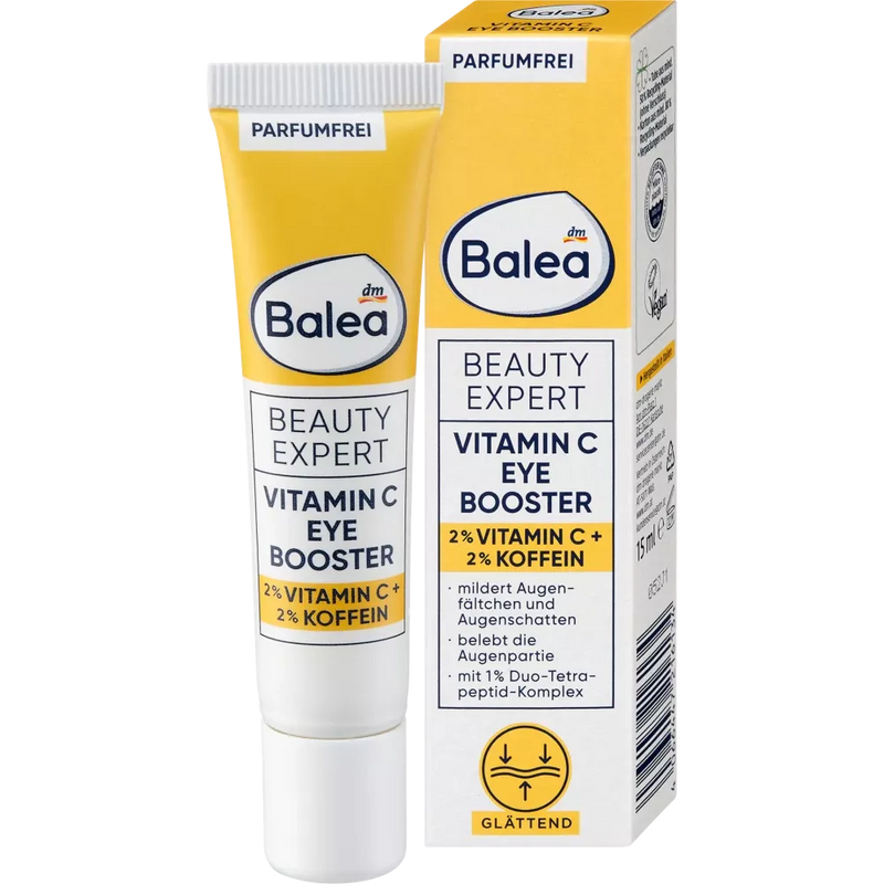 Balea Beauty Expert Vitamine C Eye Booster Oogcrème, 15 ml