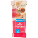 babylove Fruitreep Biologische Fruitgraanreep Appel-Banaan vanaf 1 jaar (4x25 g), 100 g