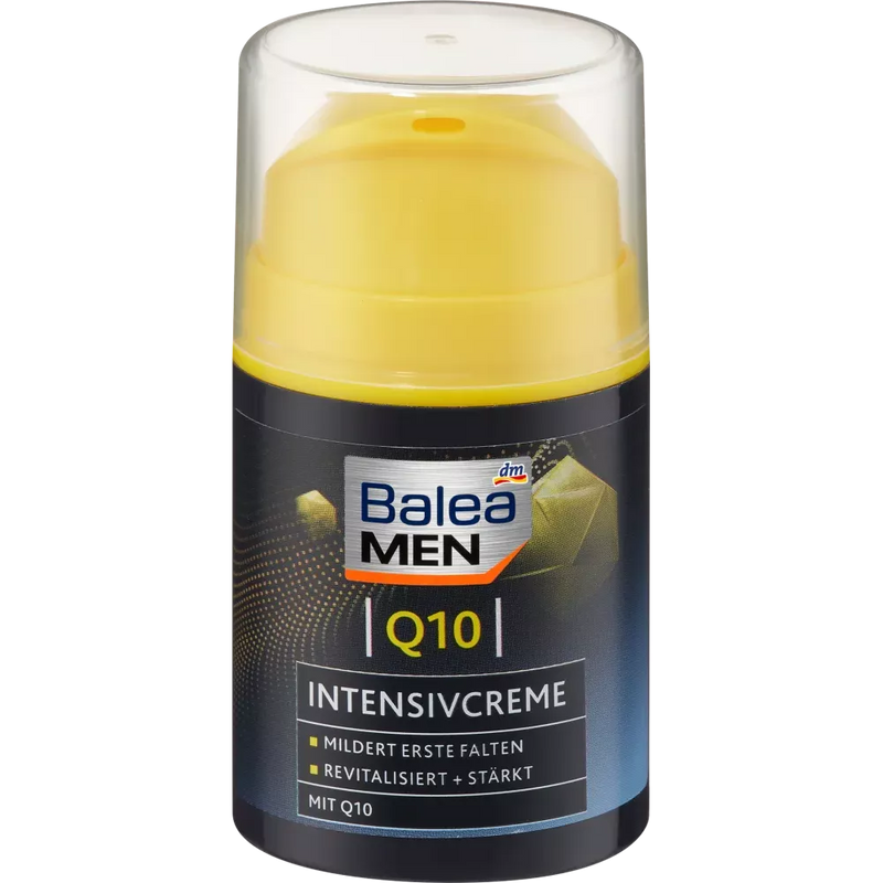 Balea MEN Q10 Intensieve Gezichtscrème, 50 ml