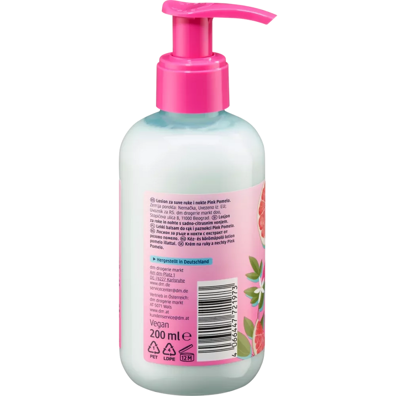 Balea Hand- en nagellotion Pink Pomelo, 200 ml